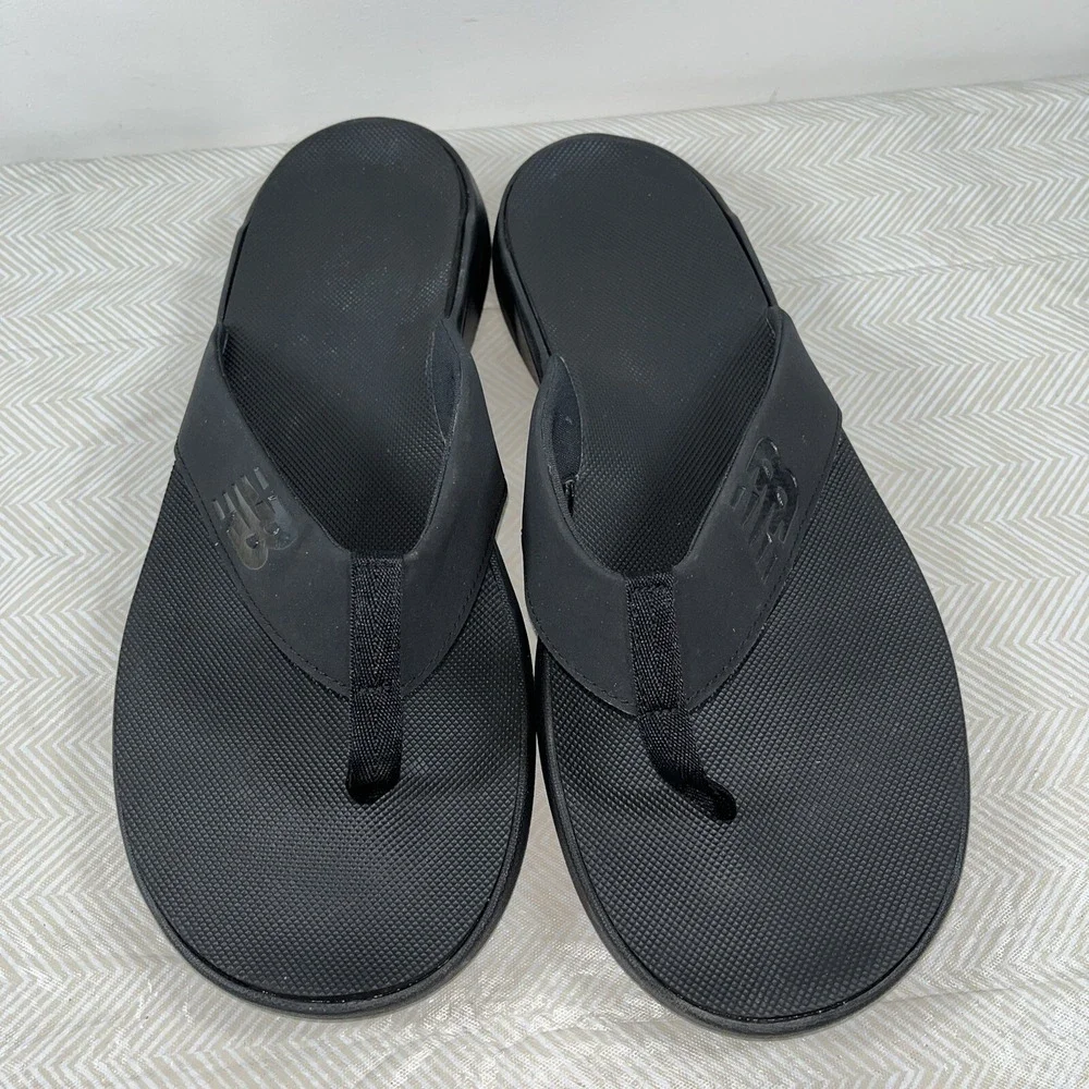 New‎ Balance Men's Sandals Size 12 Black SMT340K1 Comfort Casual Beach Pool